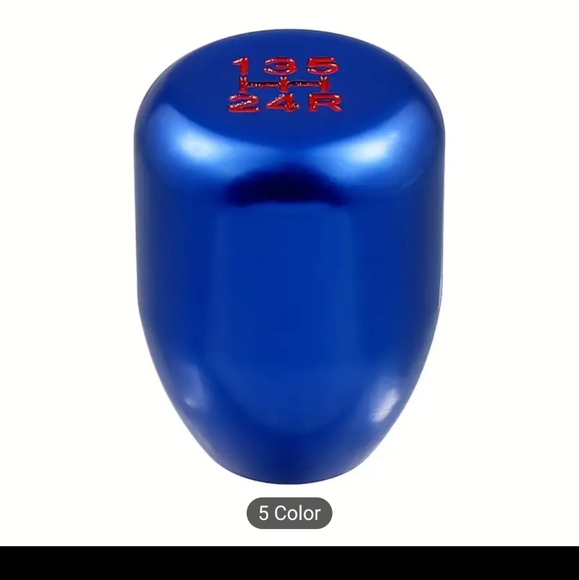 Short Shift Knob 5 Speed Gear shift Handle Shifter Knob Aluminum - Picture 9 of 11